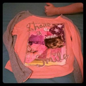 Christmas long sleeve very cute grey/orange