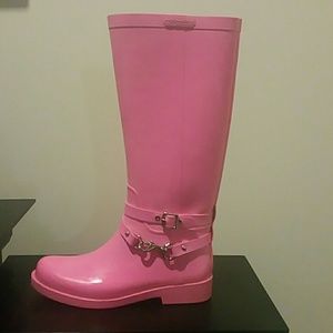 Coach rain boots