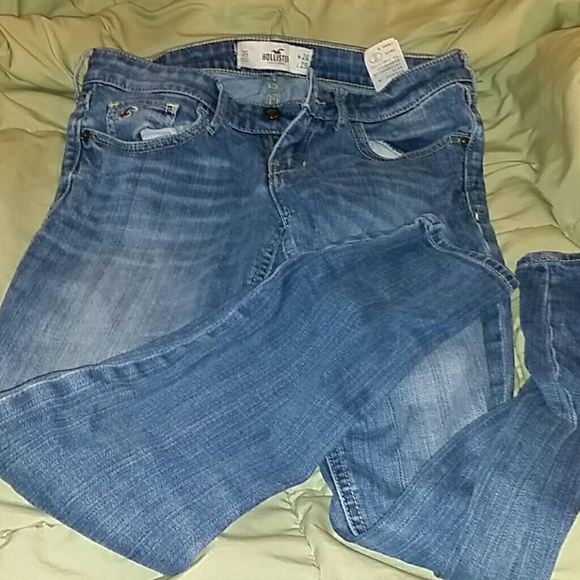 Used good condition hollister super skinny jeans