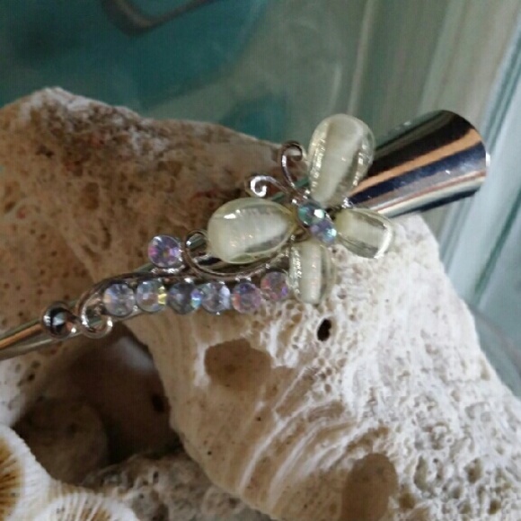 Rhinestone hair clips