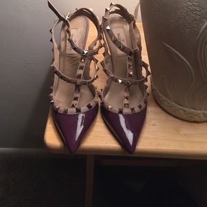 Valentino rockstud heels size 38