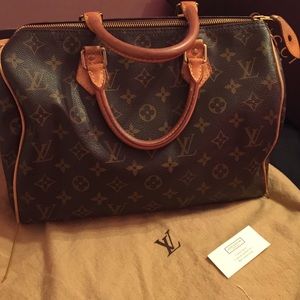 100% authentic Louis Vuitton speedy 30 bag