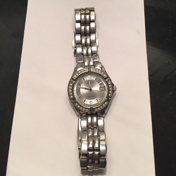 Authentic Guess watch in silver
