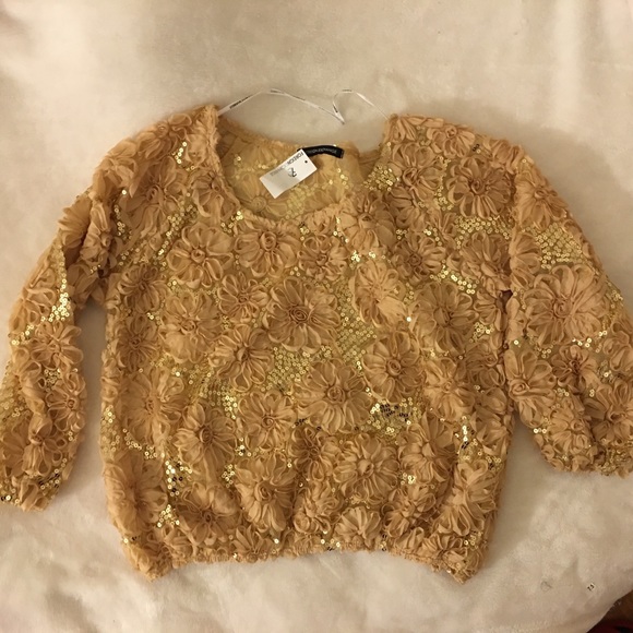 Sequin shirt/ sweater