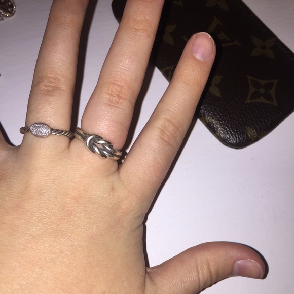 James Avery lovers knot ring