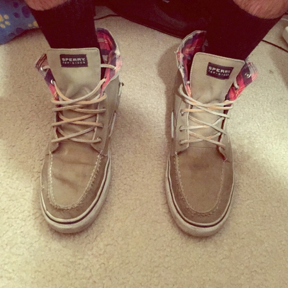 Men's High Top Sperry Top-Siders