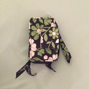 Vera Bradley Lucky pattern wristlet