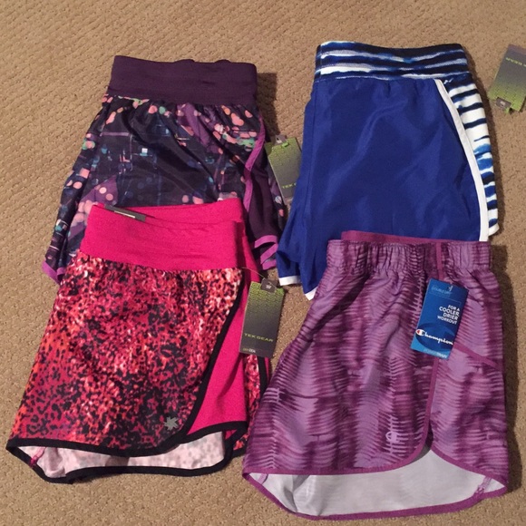 Pants - Flash sale-lowest-NWT! Bundle 4 pair runningshorts