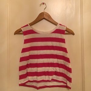 Striped Crop top