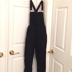Brandy Melville Black Overalls