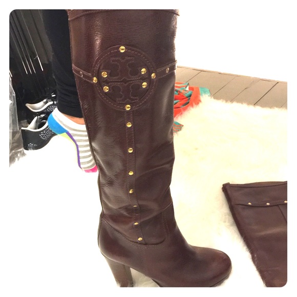 {Tory Burch} Heel Boots - Picture 1 of 4