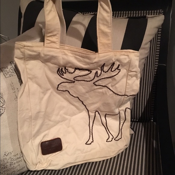 Abercrombie Canvas Tote Bag