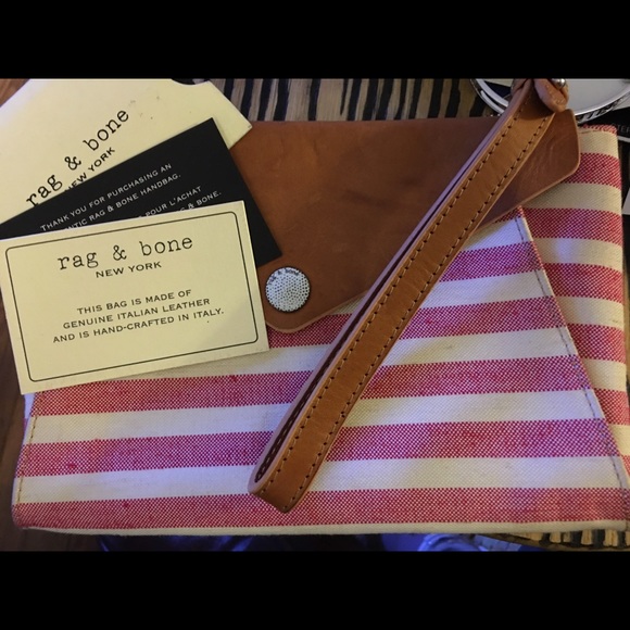 RAG & BONE Zip Envelope Wristlet... - Picture 2 of 3
