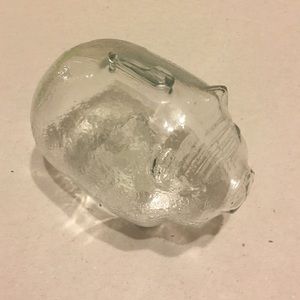 Vintage Glass Piggybank
