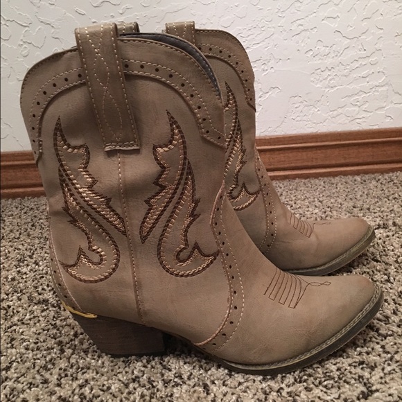 Very Volatile Cowboy Booties