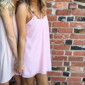 Revolve pink dress