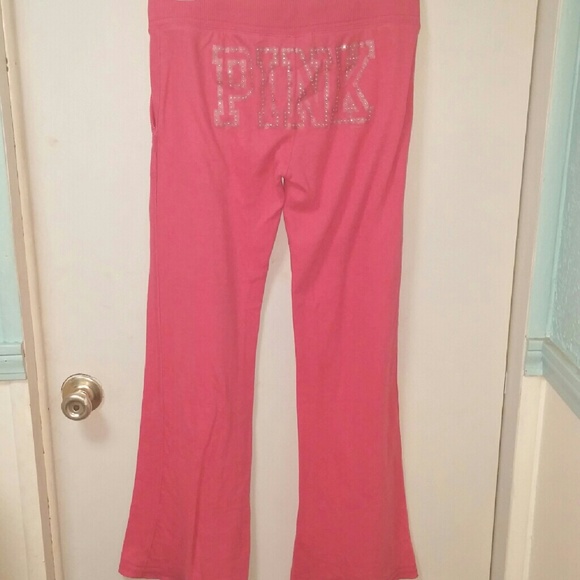 SOLD SOLD SOLD VS PINK Flared Sweatpants - Picture 2 of 4