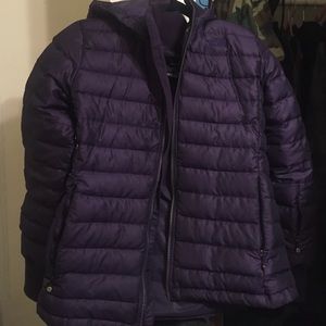 Purple north face barely used