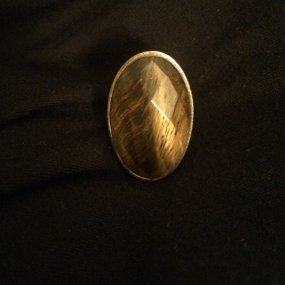 Forever 21 Caramel Colored Cocktail Ring - Picture 3 of 4