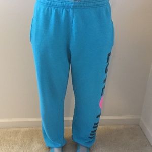 PINK Victoria's Secret Blue Sweatpants