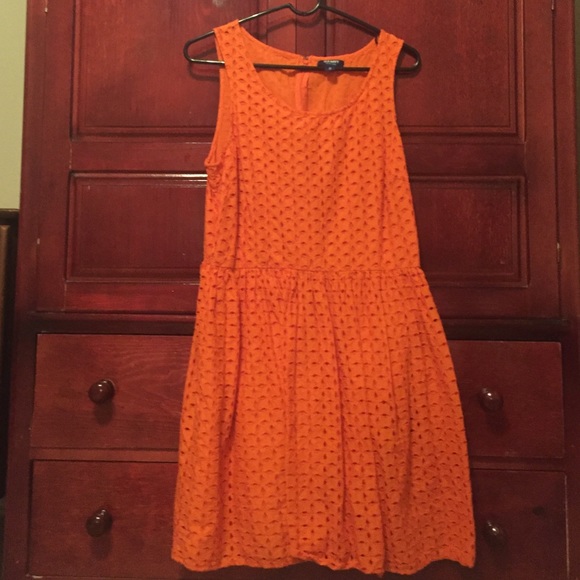 Eyelet Cutout Dress