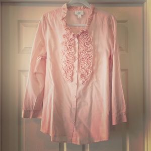 LOFT Button Down Tunic