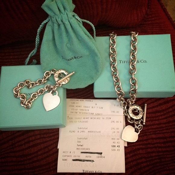 Tiffany's Necklace & Bracelet