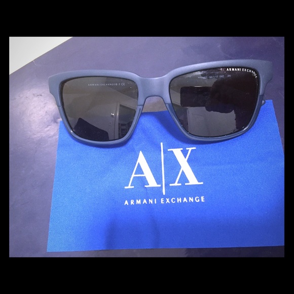 Brand New Armani Exchange Blue Sunglasses! - Picture 1 of 4