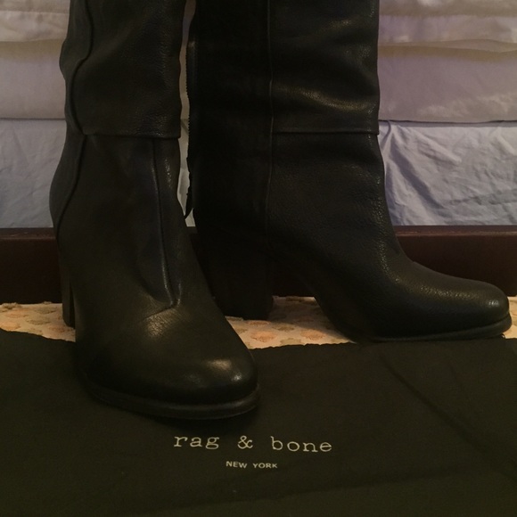 Rag and bone knee high boots - Picture 2 of 4