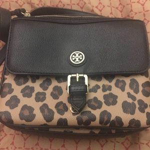 Tory Burch Leopard Print Crossbody