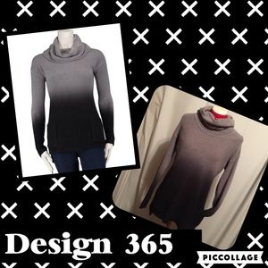 Design 365 Ombré cowl neck tunic