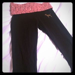 Victoria's Secret crop yoga