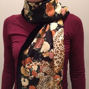 Ferragamo Jungle Print Scarf