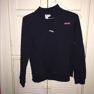 Navy Vineyard Vines Shep Shirt Women's