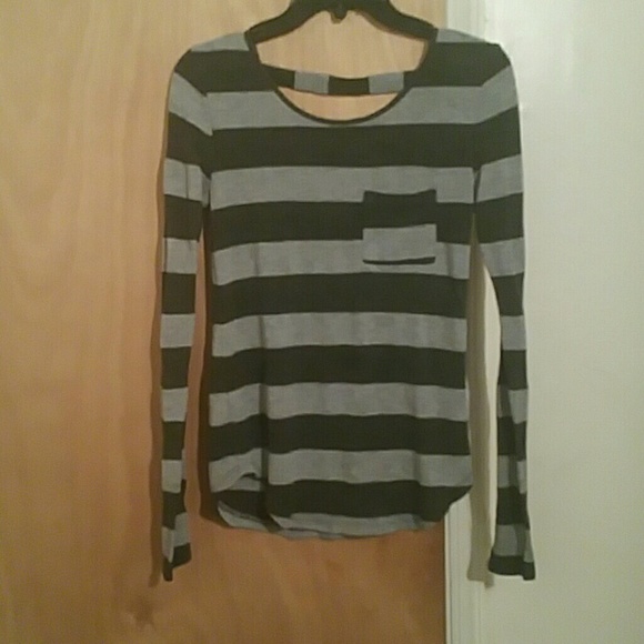 SOLD Striped long sleeve shirt