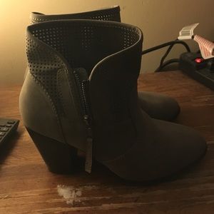 Report gray booties