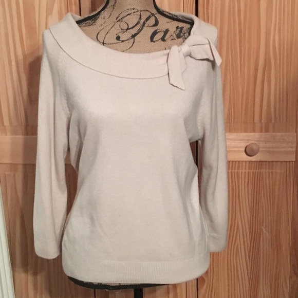 Over the shoulder sweater