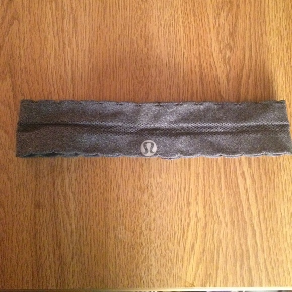 Lulu lemon grey headband