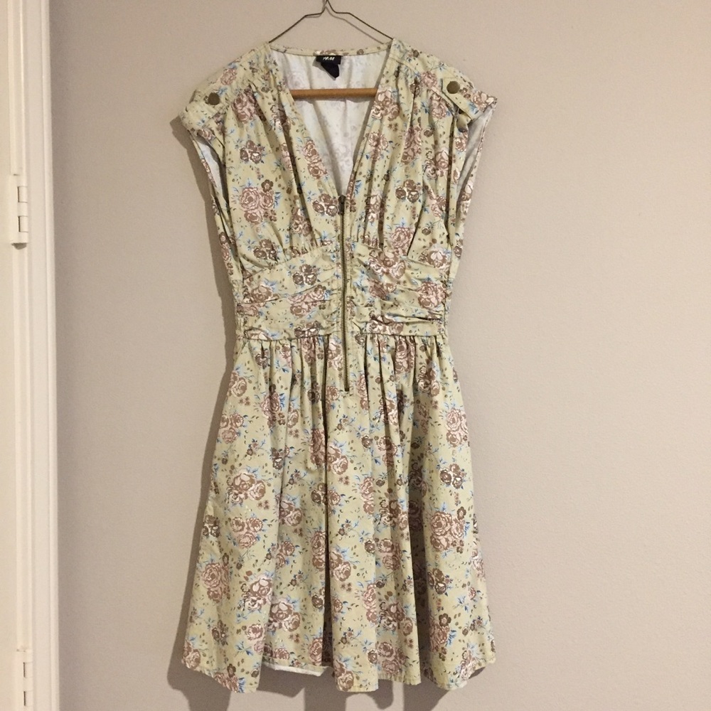 H&M floral print dress