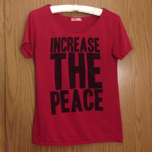 🔸PRICE REDUCED!🔸 Lux "Increase the Peace" shirt