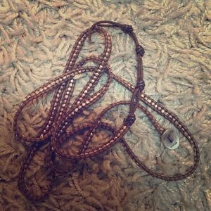 Authentic chan luu gold wrap bracelet