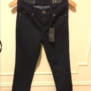 Armani exchange skinny dark wash jeans