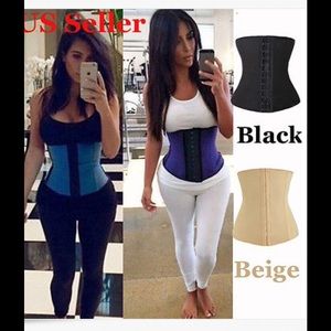 BLACK CORSET WAIST TRAINER (XS)💕💕