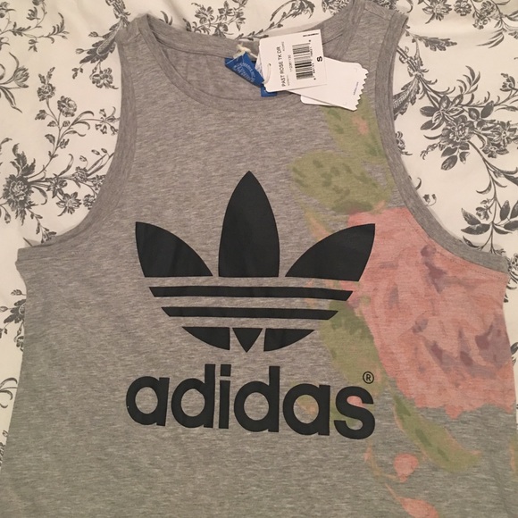Small Adidas Grey Floral Dress
