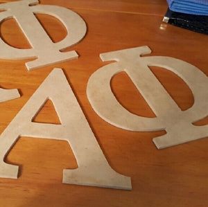 1 set of alpha Phi letters