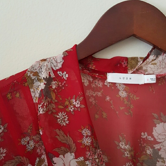 Lush Kimono Wrap Top