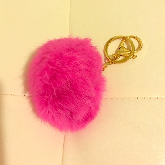 Hot Pink Poof