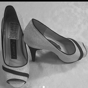 Silver Pumps