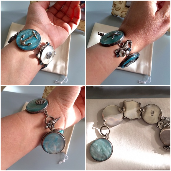 Sold❣Mars and Valentine seahorse bracelet - Picture 4 of 4