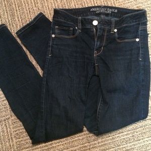 AEO Skinny Dark Wash Jeans